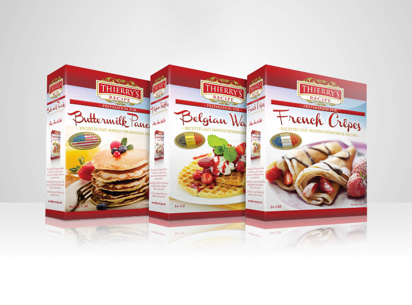 Thierry's Recipe Packaging - 3D View
